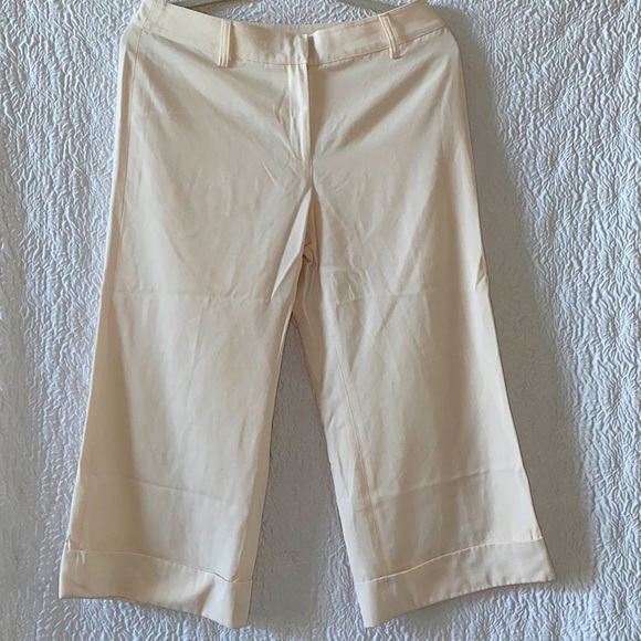 Ann Taylor Pants - Ann Taylor Wide Leg High Rise Crop Pant